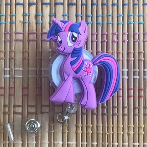 My little pony badge clip